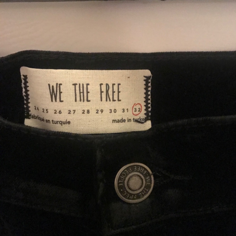 Free People Velvet Skinny Jeans Sz 27 - Picture 6 of 8
